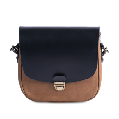 CARBERRY VINTAGE SLING BAG FRONT TORTILLA/ BLACK