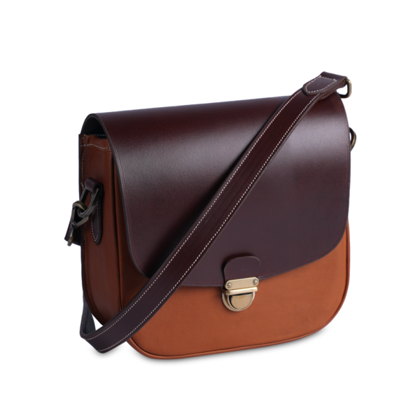CARBERRY VINTAGE SLING BAG TILT COGNAC/ HAVANA