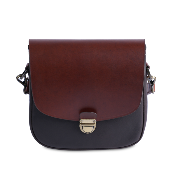 CARBERRY VINTAGE SLING BAG FRONT HAVANA/ MALT