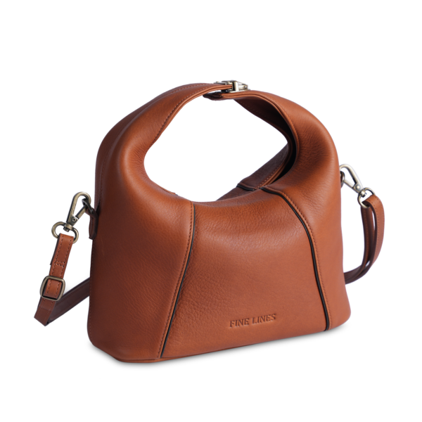 MILA SLING BAG TILT COGNAC