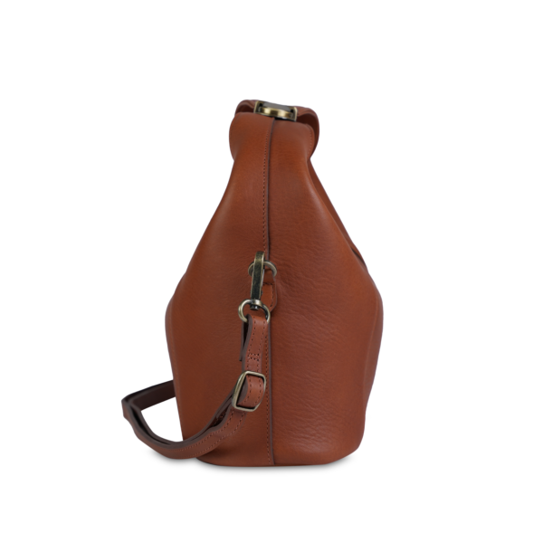 MILA SLING BAG SIDE COGNAC
