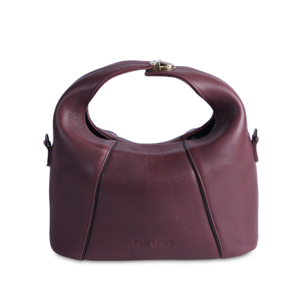 MILA SLING BAG FRONT BURGUNDY