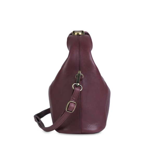 MILA SLING BAG SIDE BURGUNDY