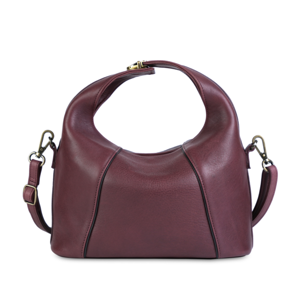 MILA SLING BAG BACK BURGUNDY