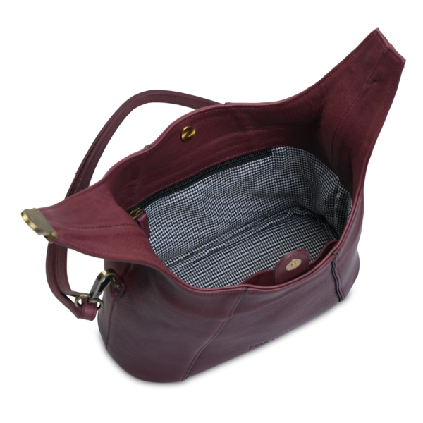 MILA SLING BAG INSIDE BURGUNDY