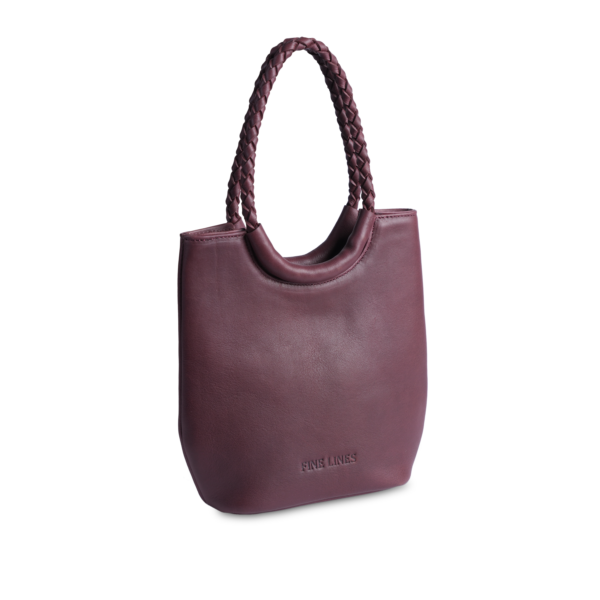 NEITH HANDBAG TILT BURGUNDY