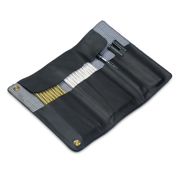 PETROVA PENCIL POUCHES INSIDE BLACK