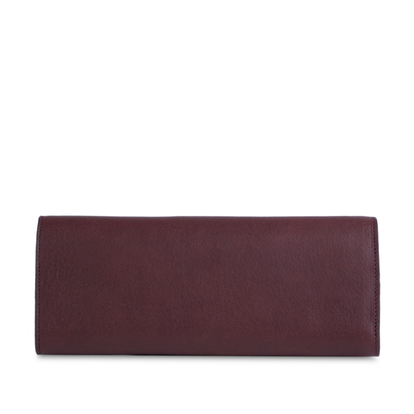 PETROVA PENCIL POUCHES BACK BURGUNDY