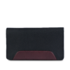 TAFNI WALLET FRONT BLACK/ CHESTNUT