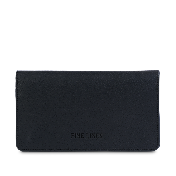 TAFNI WALLET BACK BLACK/ CHESTNUT