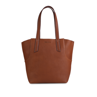 SIENNA TOTE BAG FRONT COGNAC