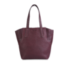SIENNA TOTE BAG FRONT BURGUNDY