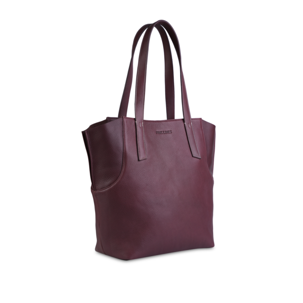 SIENNA TOTE BAG TILT BURGUNDY