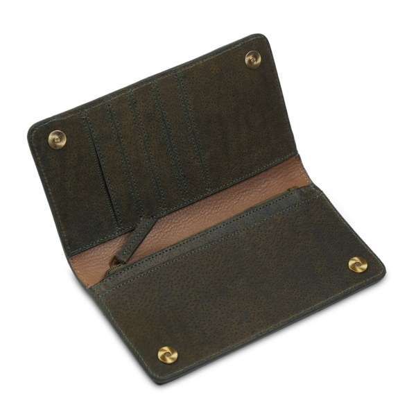 TAFNI WALLET INSIDE CAMPING GREEN/ TORTILLA