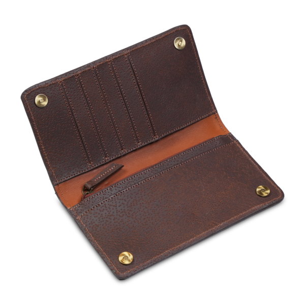 TAFNI WALLET INSIDE MALT/ COGNAC