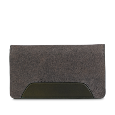TAFNI WALLET FRONT GREY/ OLIVE