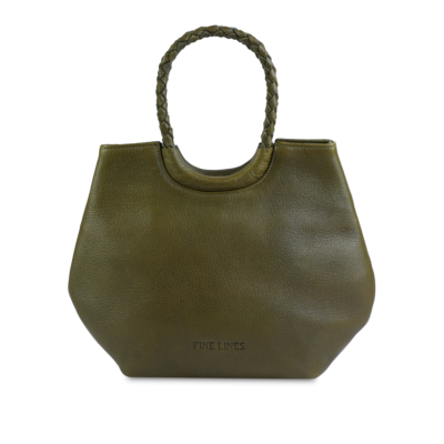 TEFNUT HANDBAG FRONT OLIVE
