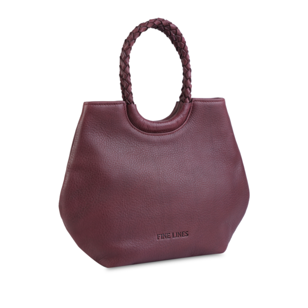 TEFNUT HANDBAG TILT BURGUNDY