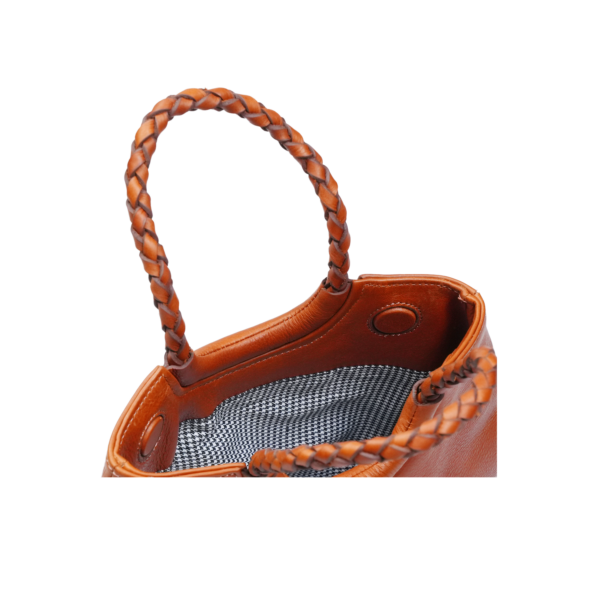 NEITH HANDBAG INSIDE COGNAC