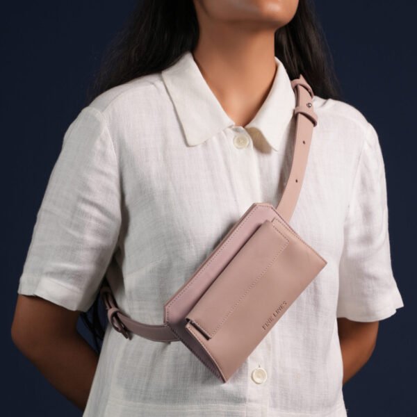 SHELBY BELT BAG SALMON