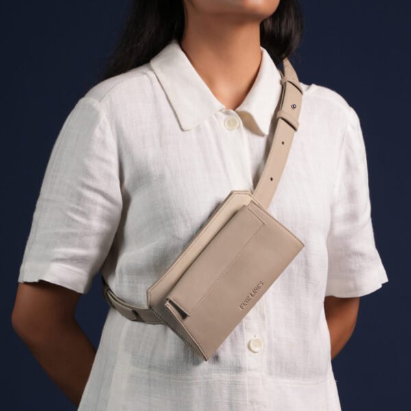 SHELBY BELT BAG SAND