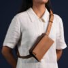SHELBY BELT BAG TOAST