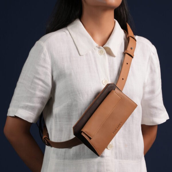 SHELBY BELT BAG TOAST