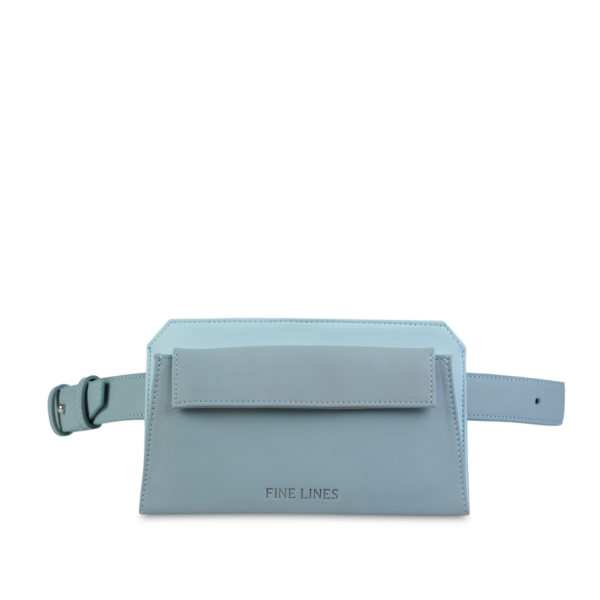 SHELBY BELT BAG FRONT SEA FOAM