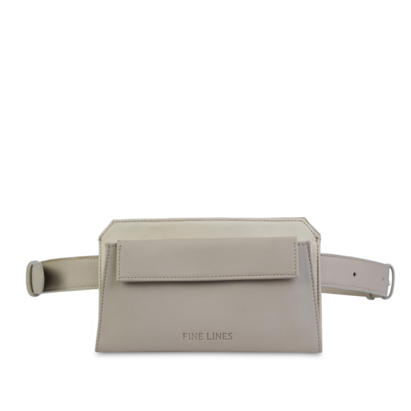 SHELBY BELT BAG FRONT SAND