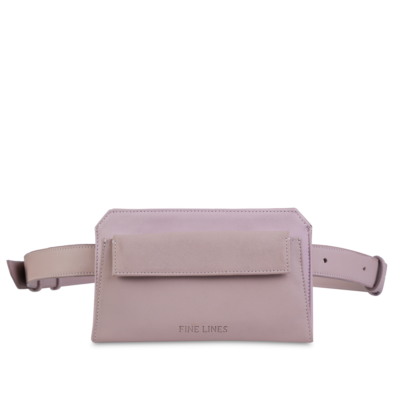 SHELBY BELT BAG FRONT SALMON